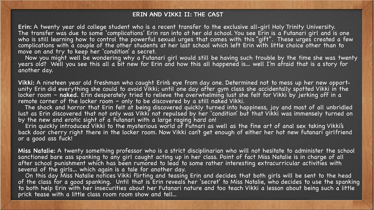 Erin & Vikki 2 - Show And Tell by 3DZen 2