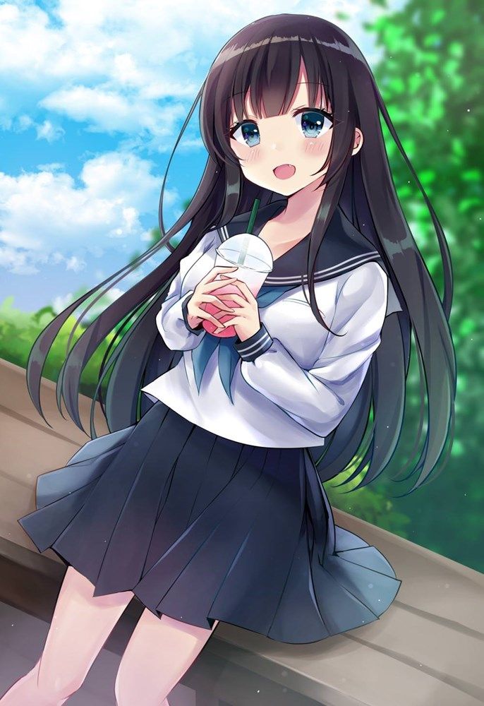 [Image] Two-dimensional black hair character to keep Moe the thread 30 10