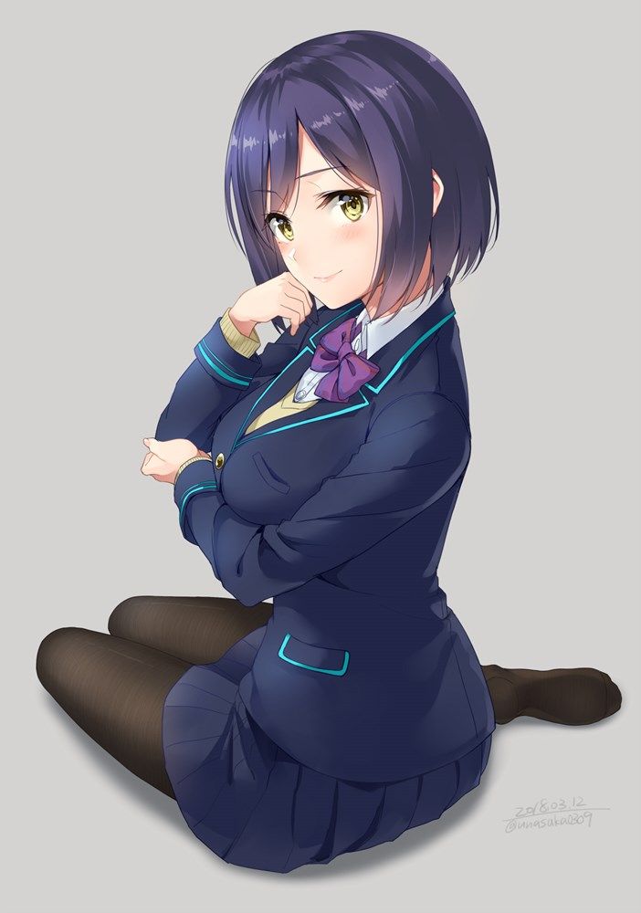 [Image] Two-dimensional black hair character to keep Moe the thread 30 6