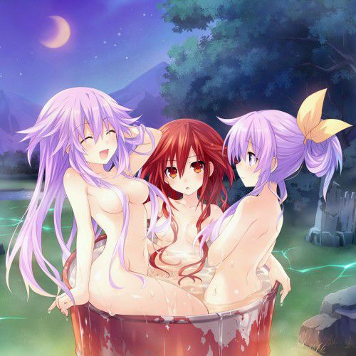 【Secondary Erotic】 Secondary erotic image of a girl who entered the bathtub that wants to twist things together 29