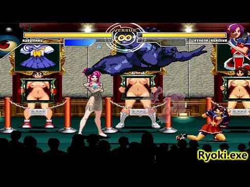 Kuromaru Vs Athena Asamiya The Queen of Fighters - 3 min 16