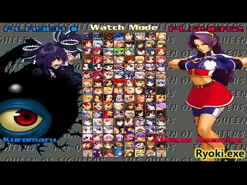 Kuromaru Vs Athena Asamiya The Queen of Fighters - 3 min 2