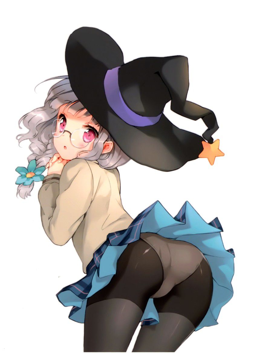 A cane and a hat are cute! The second erotic image summary of the witch Girl 1