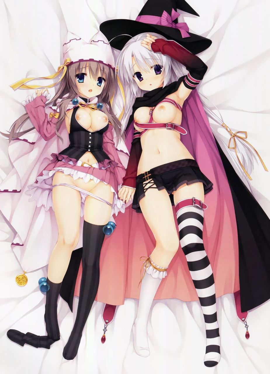 A cane and a hat are cute! The second erotic image summary of the witch Girl 11