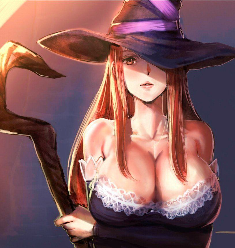 A cane and a hat are cute! The second erotic image summary of the witch Girl 37