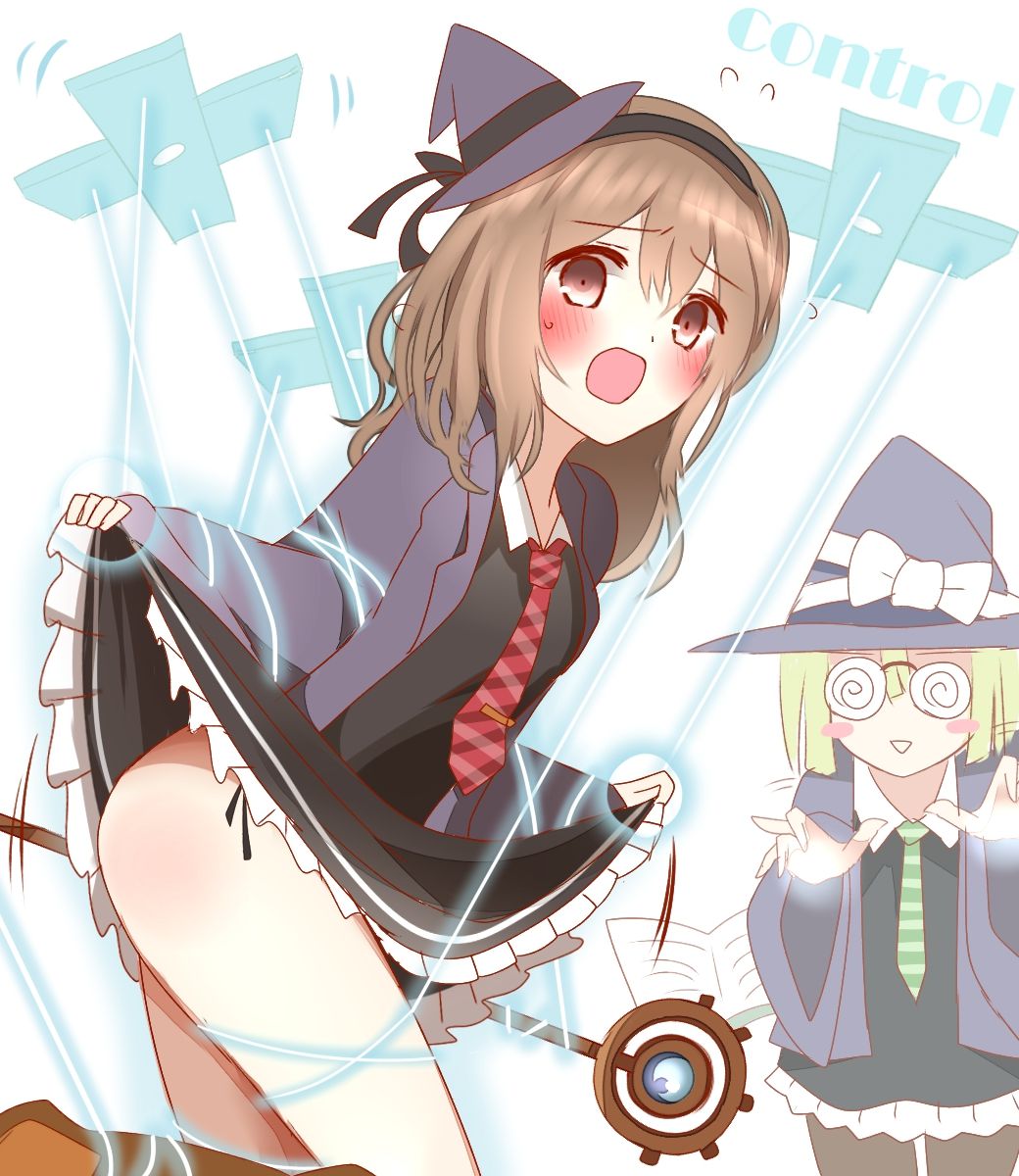A cane and a hat are cute! The second erotic image summary of the witch Girl 40
