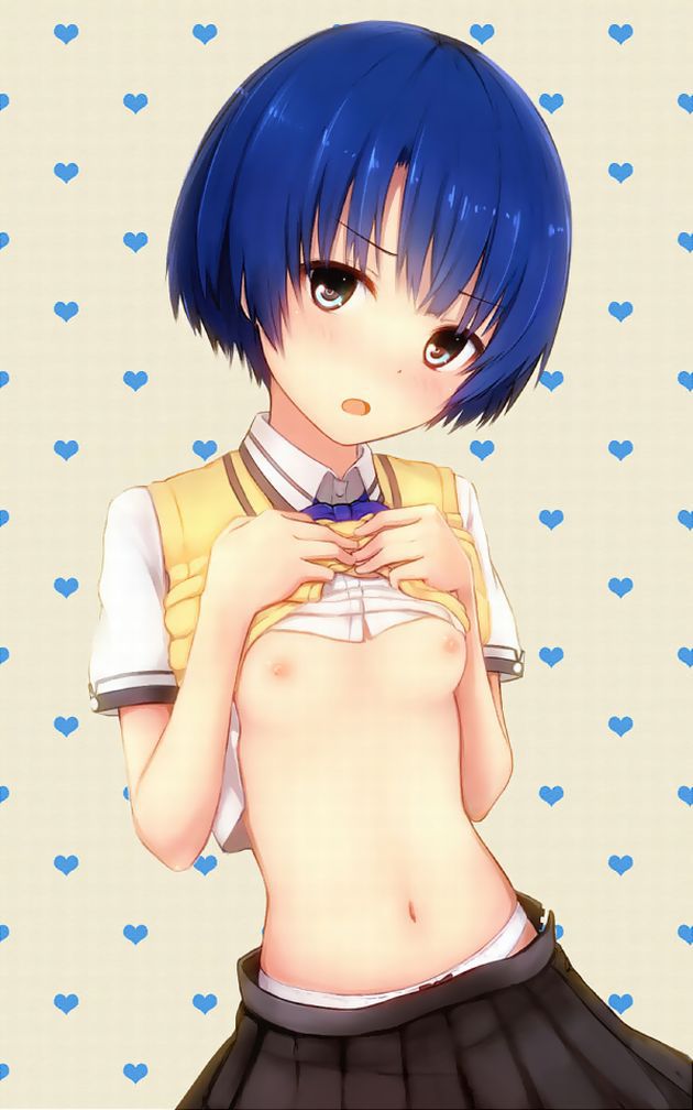 Erotic &amp; Moe Image roundup of small breasts and tiny breasts! 15