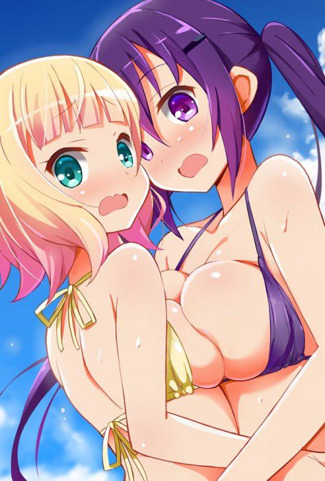 【Erotic Anime Summary】 Beautiful girls and beautiful girls with breasts who can enjoy the softness of 【Secondary erotic】 25