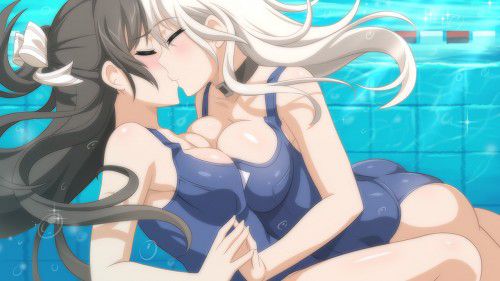 【Erotic Anime Summary】 Beautiful girls and beautiful girls with breasts who can enjoy the softness of 【Secondary erotic】 4