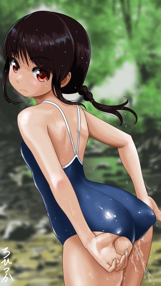I'm going to put a cute erotic picture of the swimsuit! 10