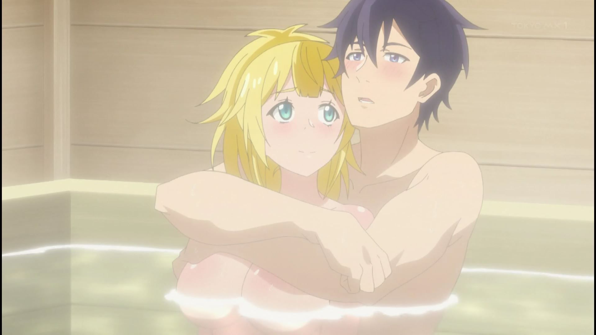 In the anime "True Friends" 8 episodes, erotic bed scenes with girls and Icha Icha in the bath together! 18