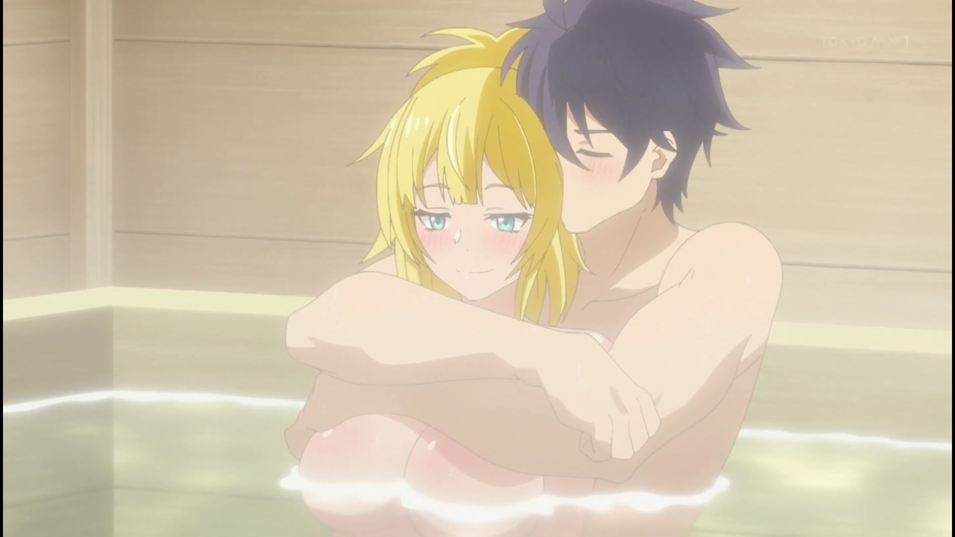 In the anime "True Friends" 8 episodes, erotic bed scenes with girls and Icha Icha in the bath together! 20