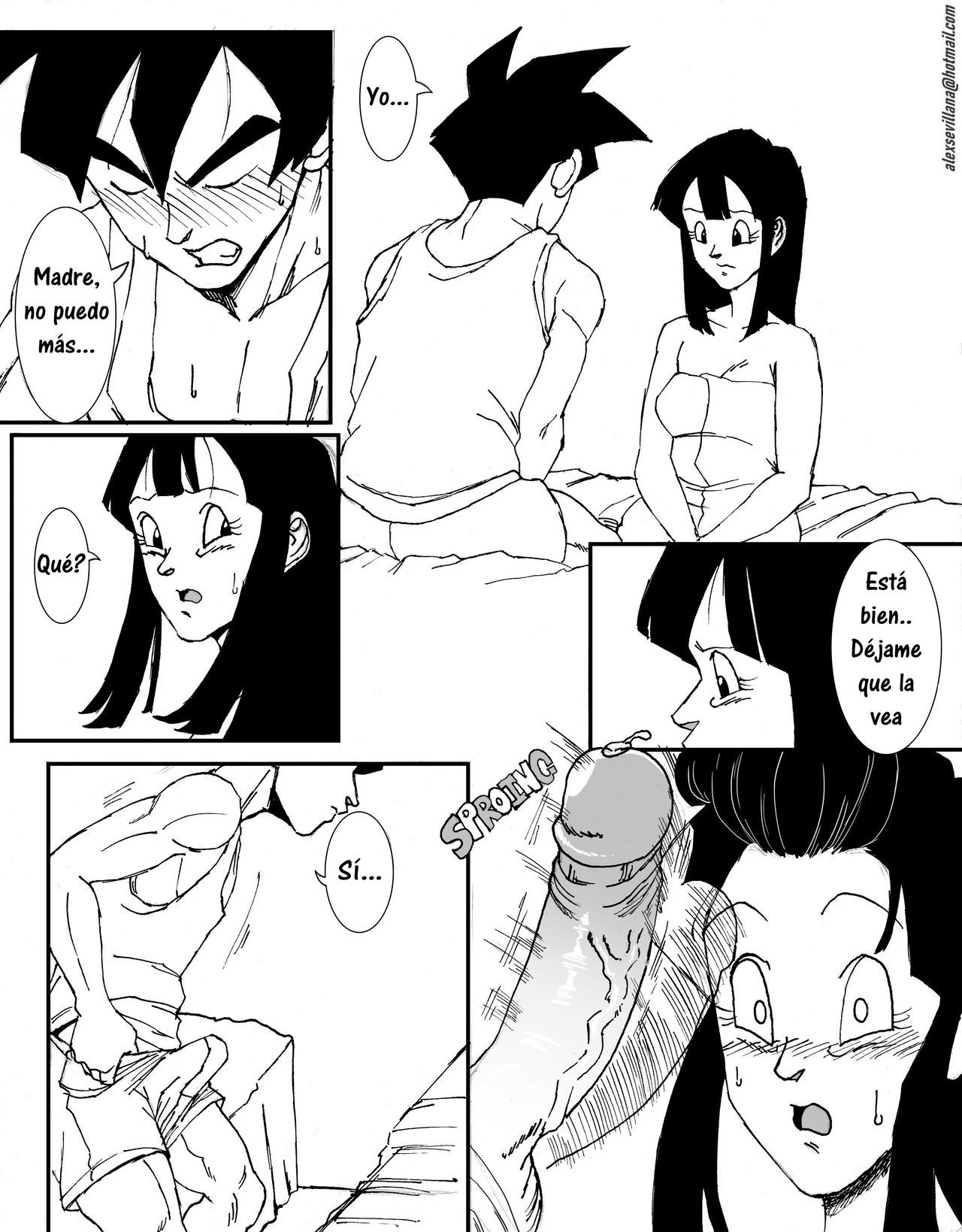 GOHAN Y CHICHI EN LA SALA DEL TIEMPO  [Spanish] [Rewrite] [SEXVILLA] Gohan X Chichi [Aarokira] 14