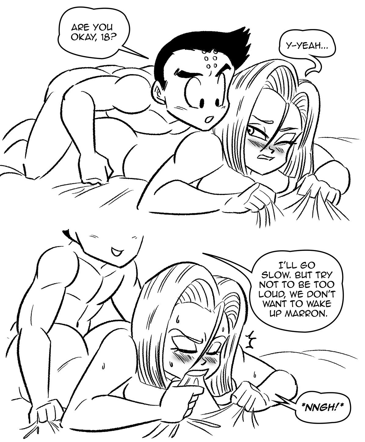 [Funsexydragonball] 18's Special Gift 6