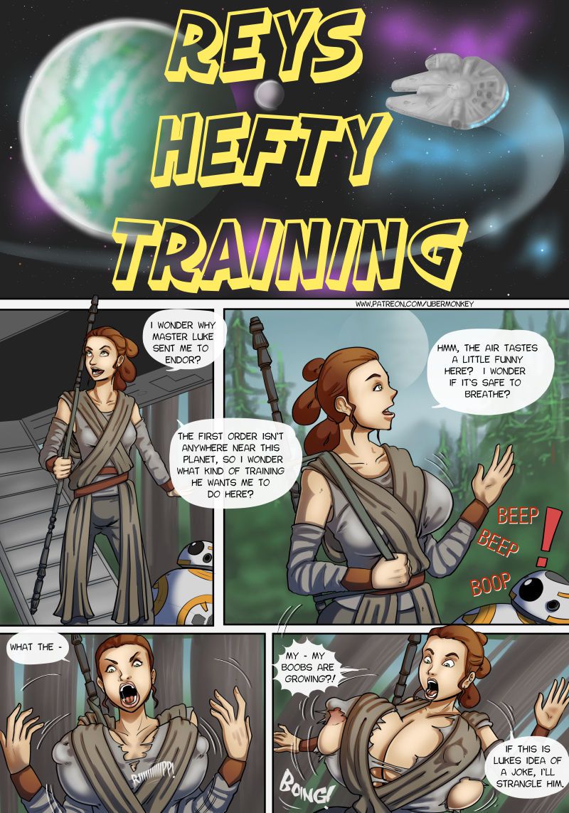 [UberMonkey] Rey's Hefty Training (Star Wars) [Ongoing] 1