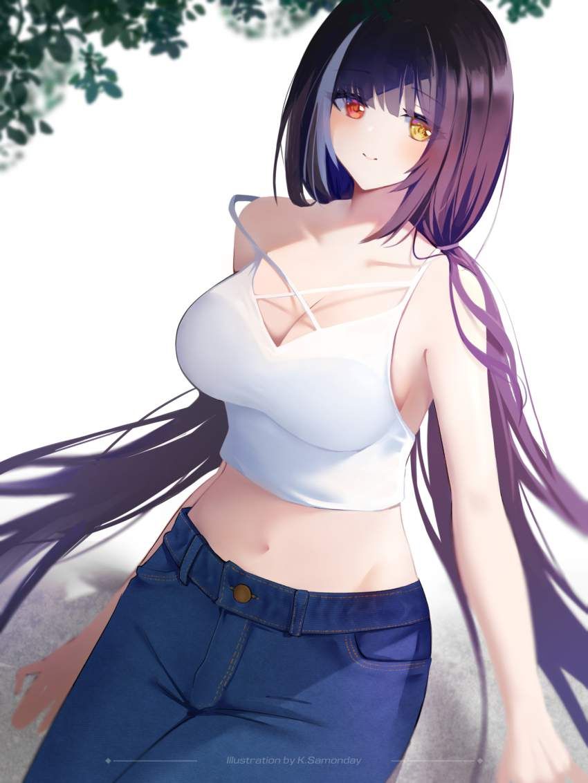 【Rekindled in the last few years】 Secondary erotic image of a girl wearing clothes with a belly button 13