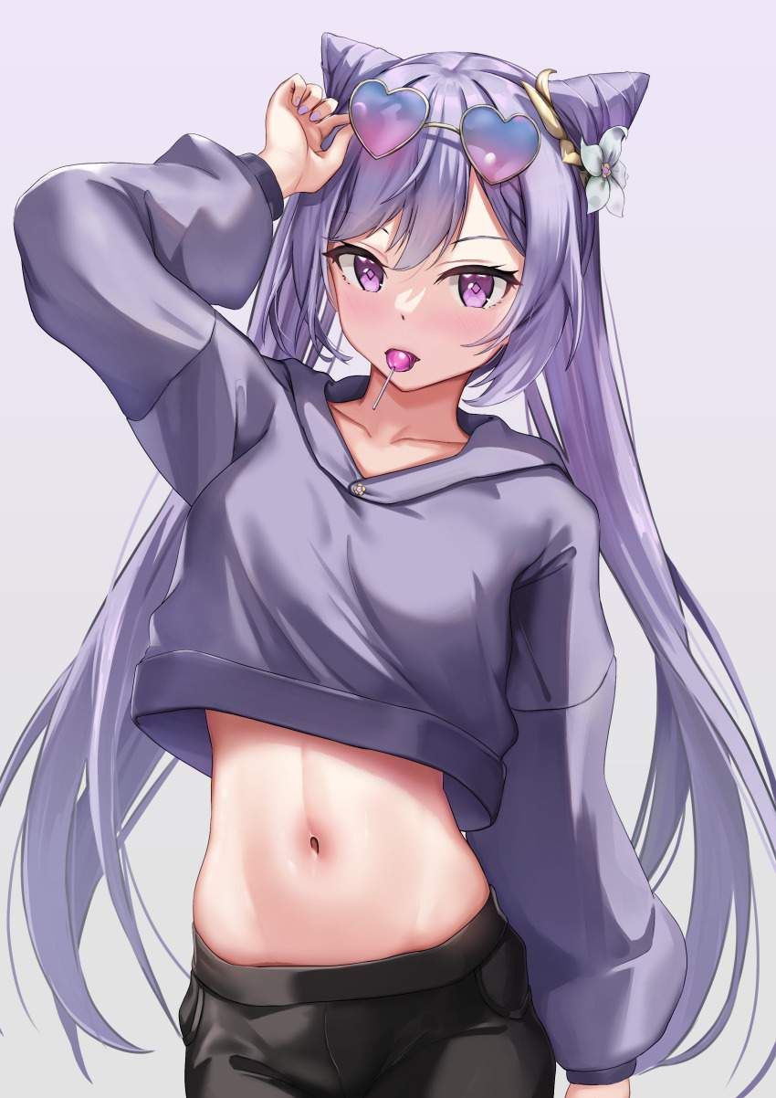 【Rekindled in the last few years】 Secondary erotic image of a girl wearing clothes with a belly button 39