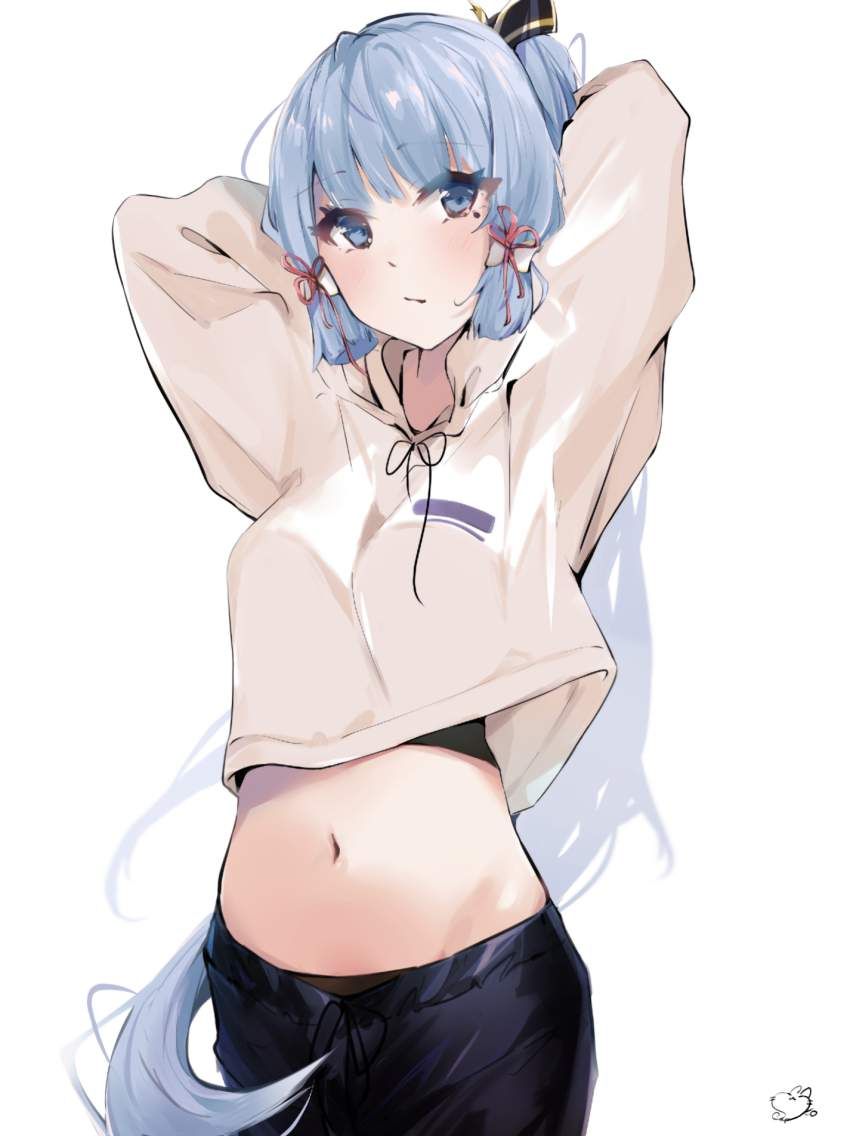 【Rekindled in the last few years】 Secondary erotic image of a girl wearing clothes with a belly button 5