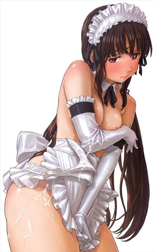 【Erotic Anime Summary】 Erotic image collection where the maid gives an etch service 【40 sheets】 19