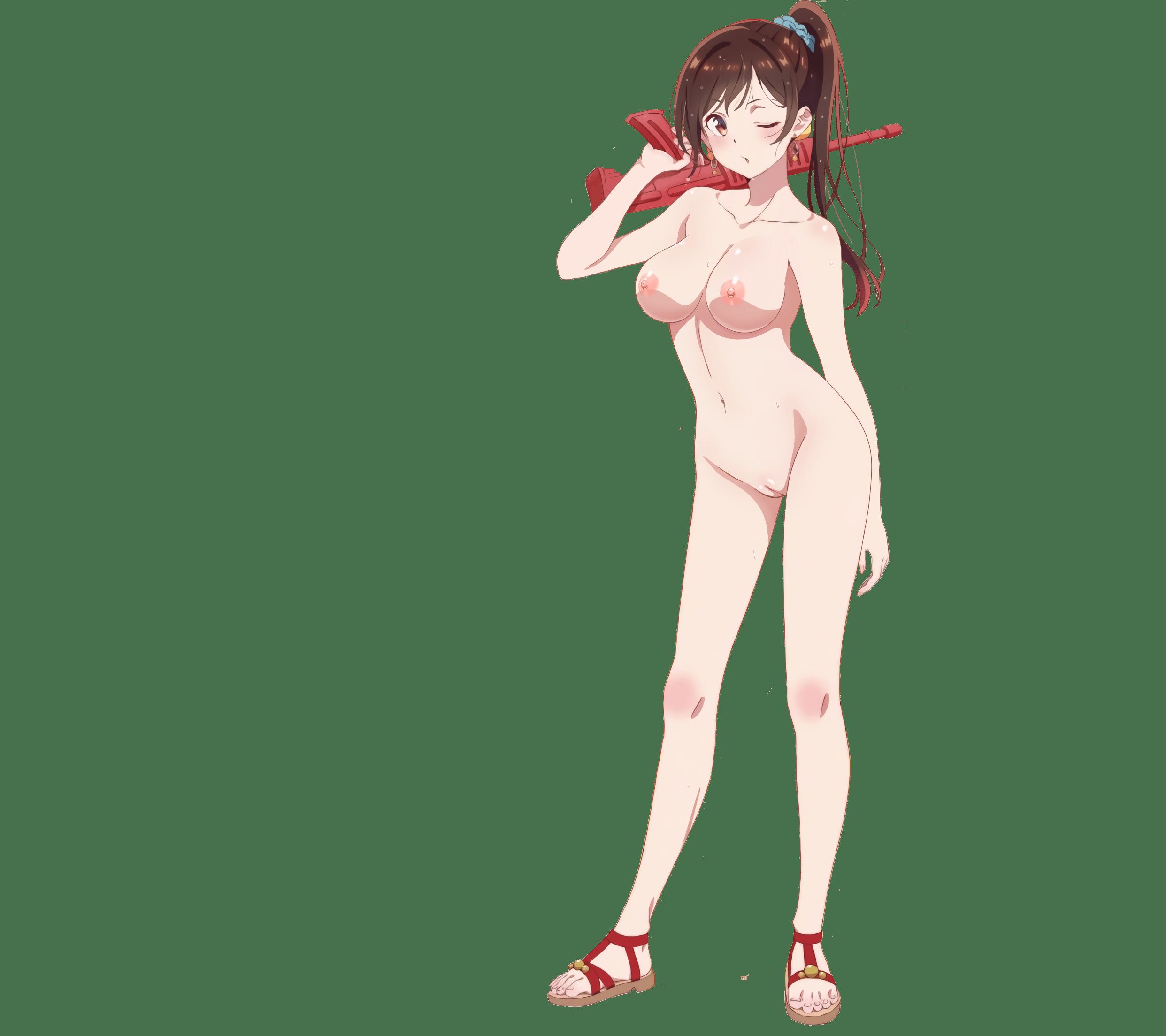 【Erotica Character Material】 PNG Background Transparent Erotic Image of Anime Character Part 398 42