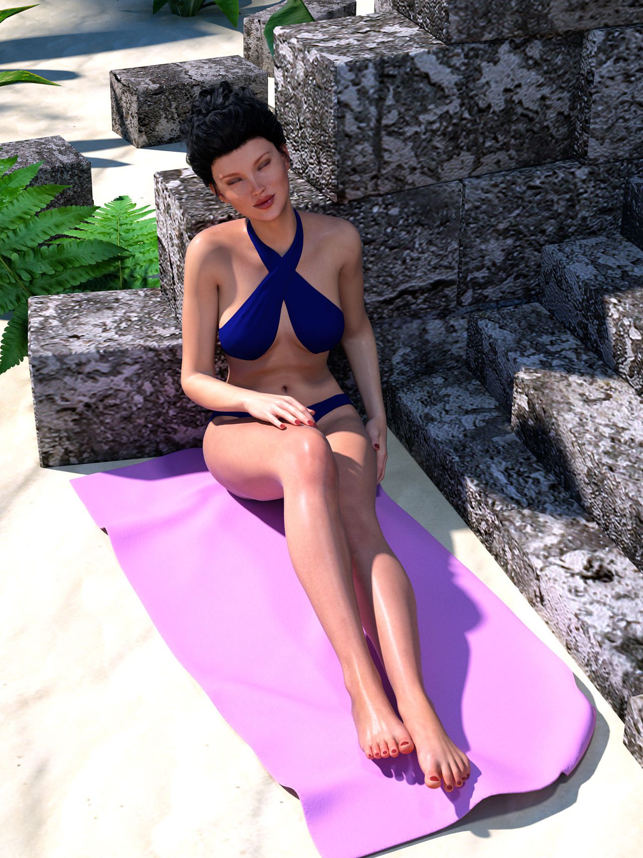 [Hibbli3d] Beach Day 3 7