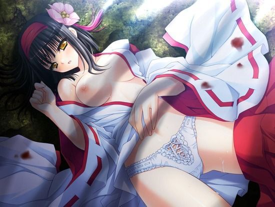 The second erotic image of the girl of the Miko-San Part 3 19