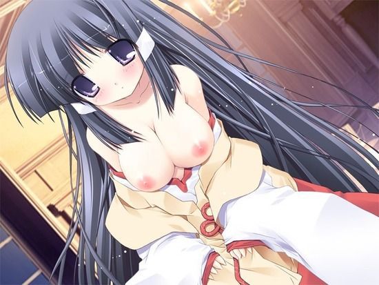 The second erotic image of the girl of the Miko-San Part 3 23