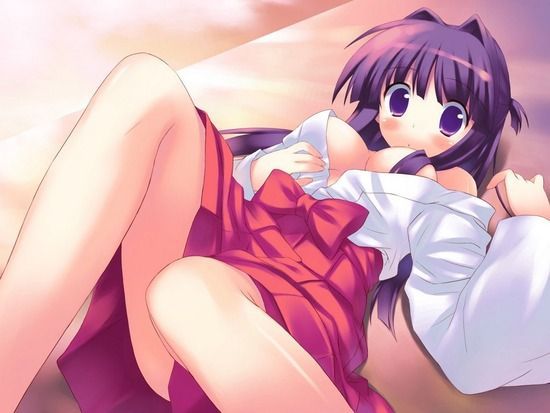 The second erotic image of the girl of the Miko-San Part 3 3
