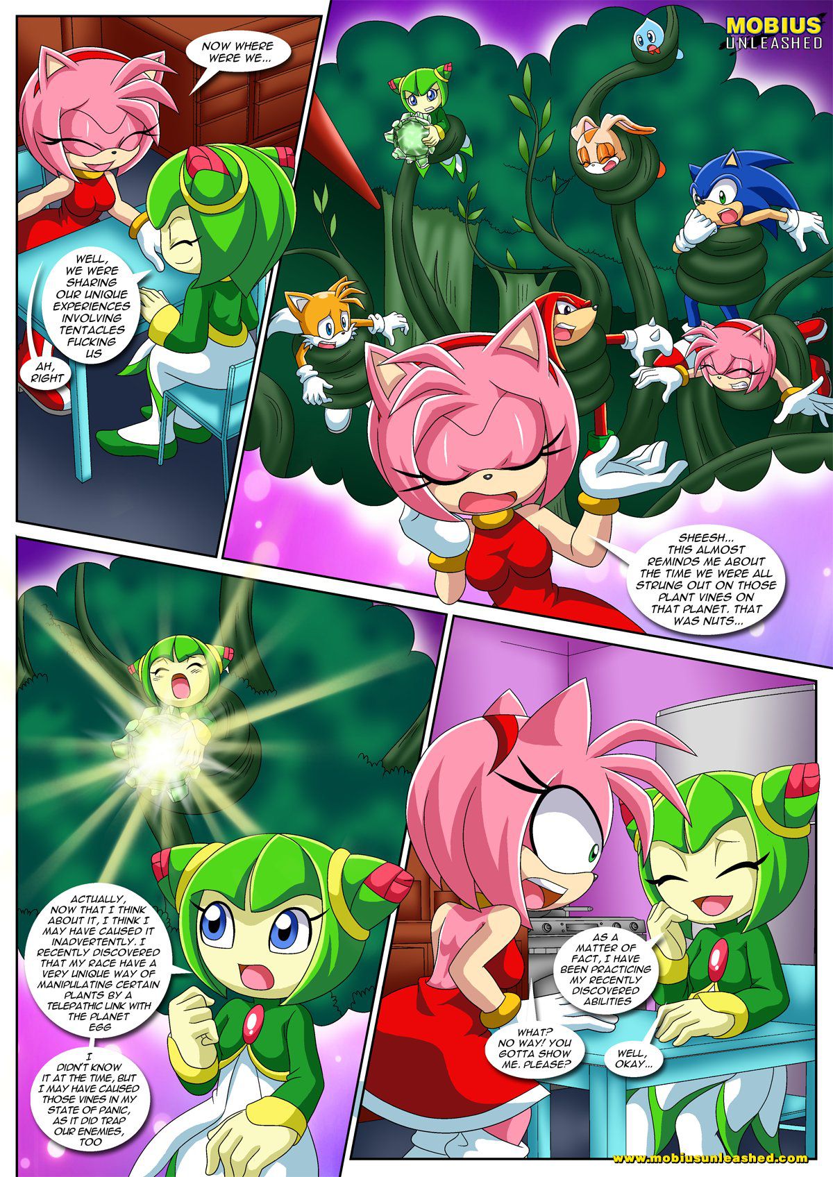 [Palcomix] Team GF's Tentacled Tale (Sonic The Hedgehog) [Ongoing] 4