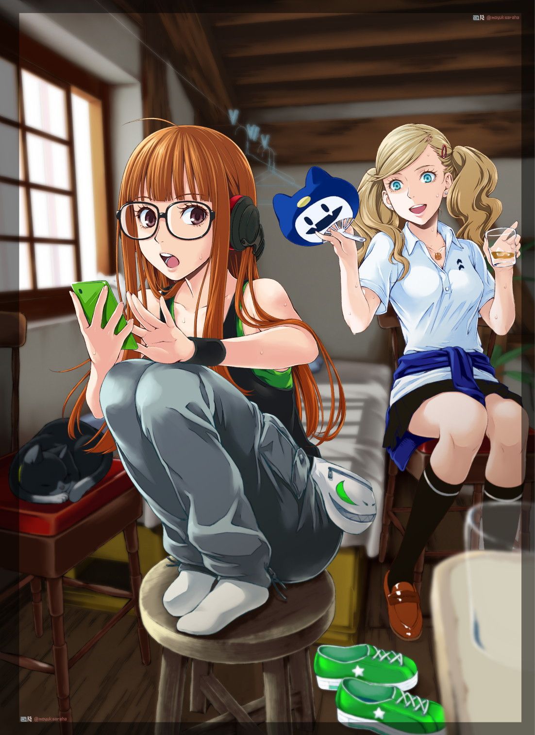 [Persona 5] Sakura Futaba Moe &amp; erotic Pictures ☆ ② 6