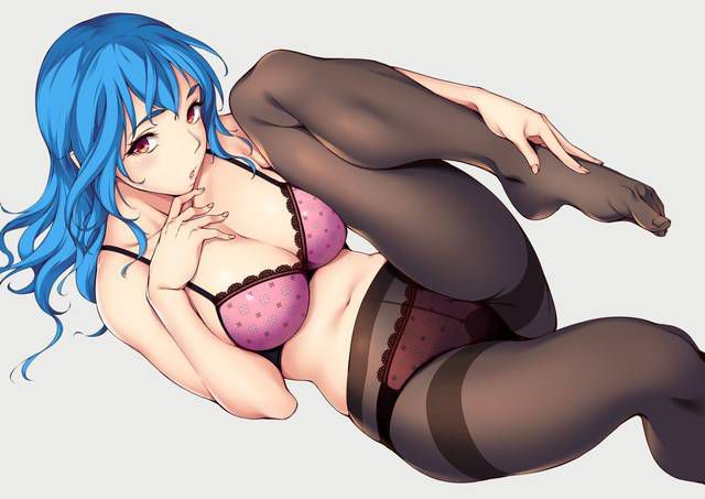 Take a Shikoreru secondary picture with blue hair! 16