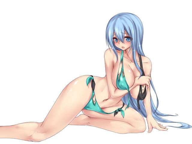 Take a Shikoreru secondary picture with blue hair! 9