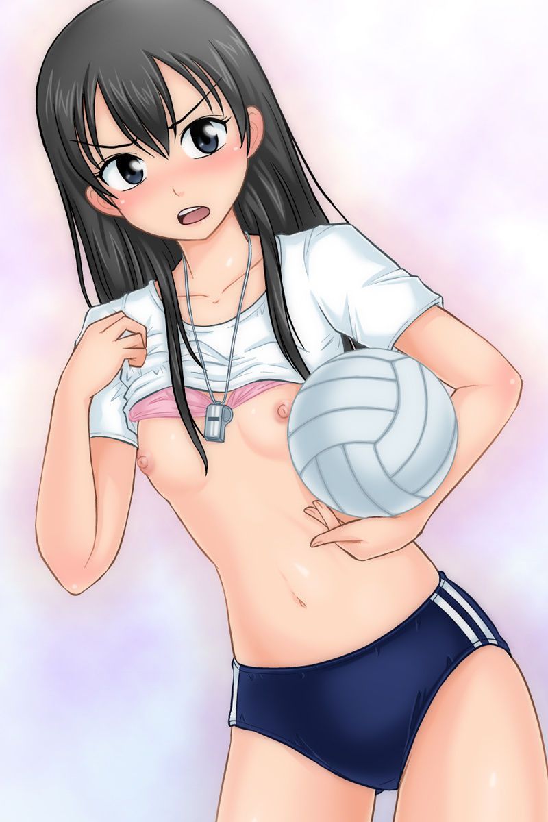 Second erotic image of a girl in gym clothes and bloomers Figure 10 26