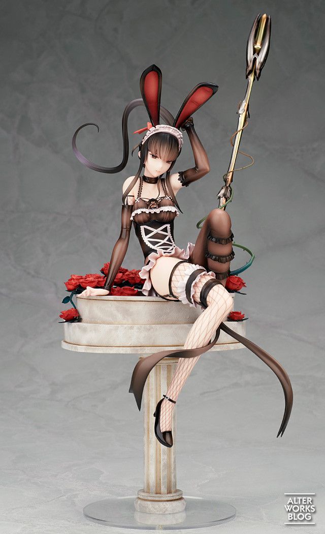 Erotic figure of Bunny girl costume like erotic underwear of [overload] Naberal! 3