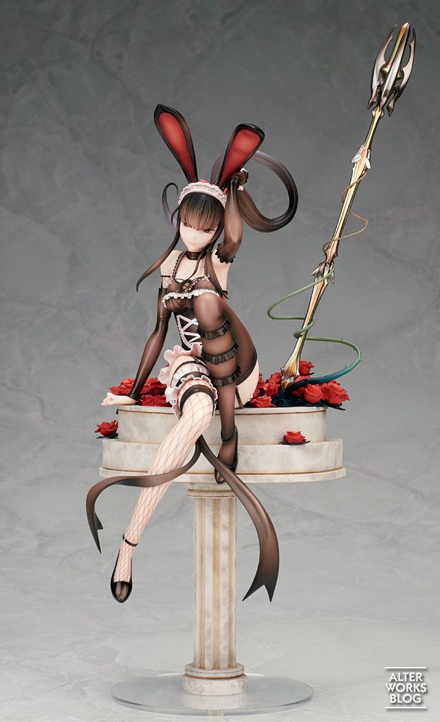 Erotic figure of Bunny girl costume like erotic underwear of [overload] Naberal! 4