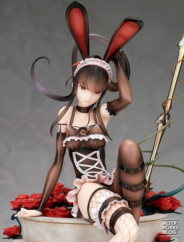 Erotic figure of Bunny girl costume like erotic underwear of [overload] Naberal! 5