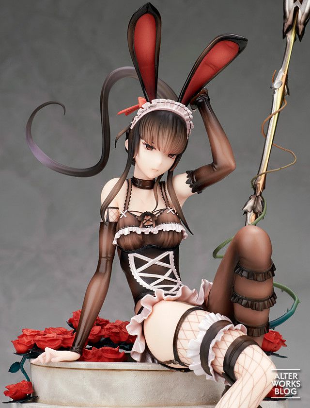 Erotic figure of Bunny girl costume like erotic underwear of [overload] Naberal! 6