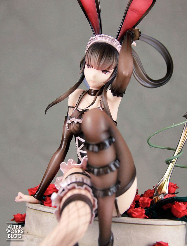 Erotic figure of Bunny girl costume like erotic underwear of [overload] Naberal! 8