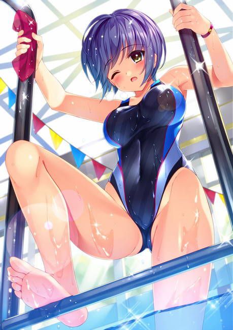 Erotic picture of the swimsuit is being replenished! 13