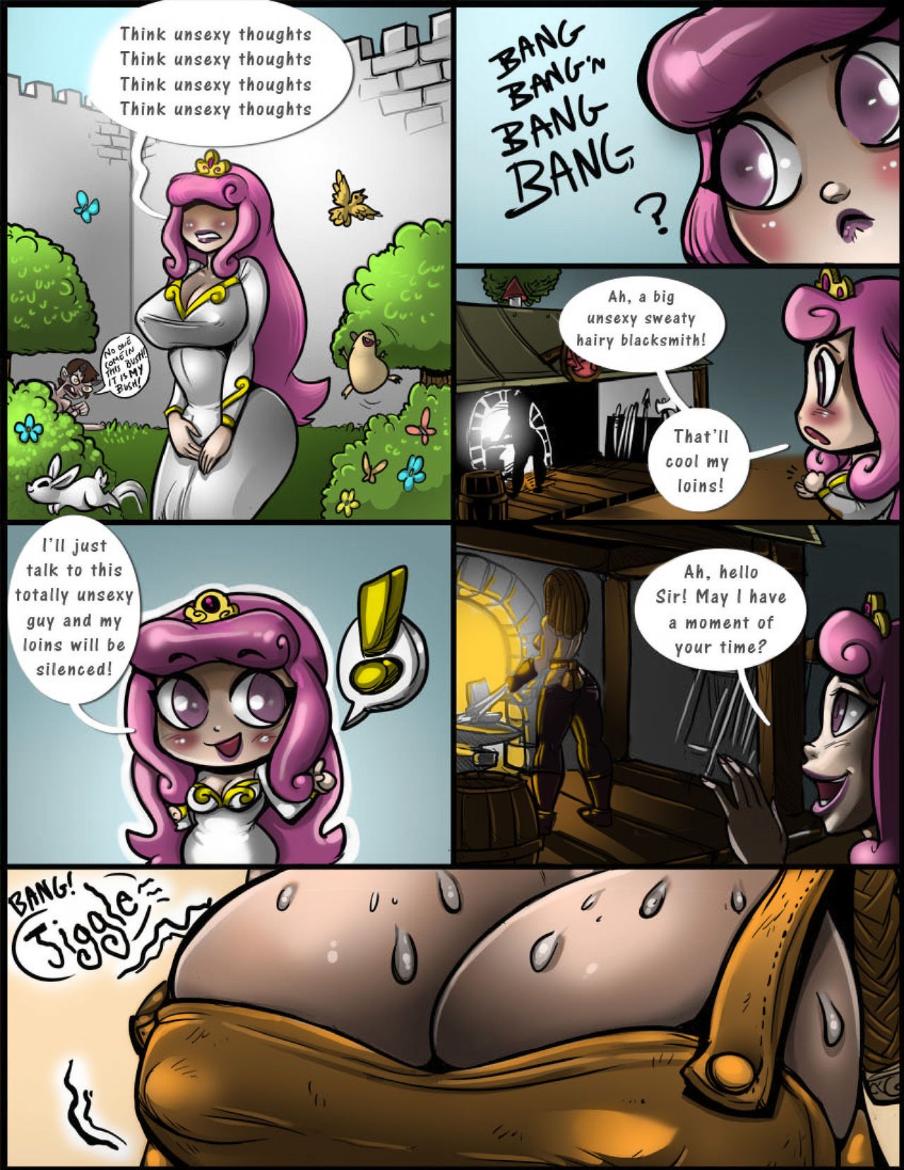 [Shia] Princess Pippa and the Tragic Melon Shortage [English][Colorized] 8