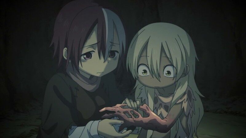 [Eg] "Made in Abyss (2nd season)" Episode 7 impressions, too awkward story and traumatic level www but interesting!! ( Golden Township of the Rising Sun) 14