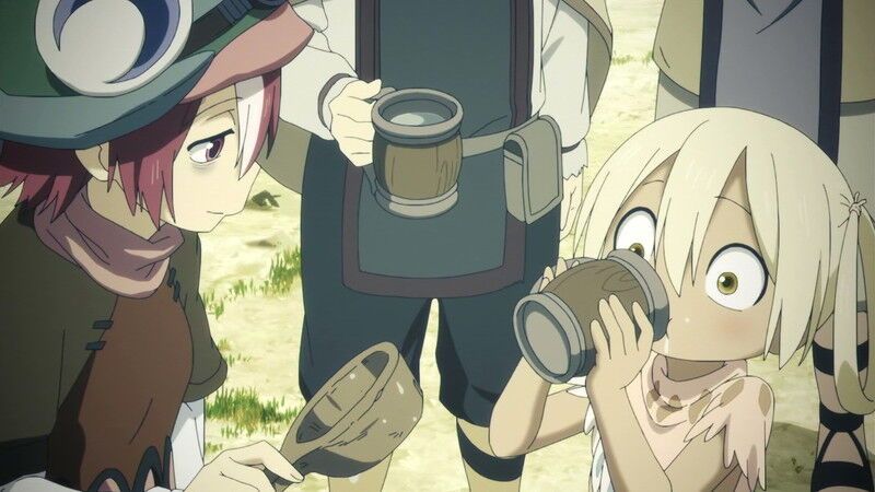 [Eg] "Made in Abyss (2nd season)" Episode 7 impressions, too awkward story and traumatic level www but interesting!! ( Golden Township of the Rising Sun) 8