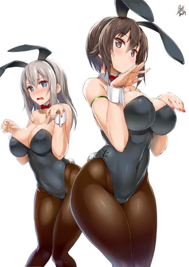 【Erotic Anime Summary】 Erotic image collection of beautiful women and beautiful girls who cosplayed as bunny girls [40 sheets] 10