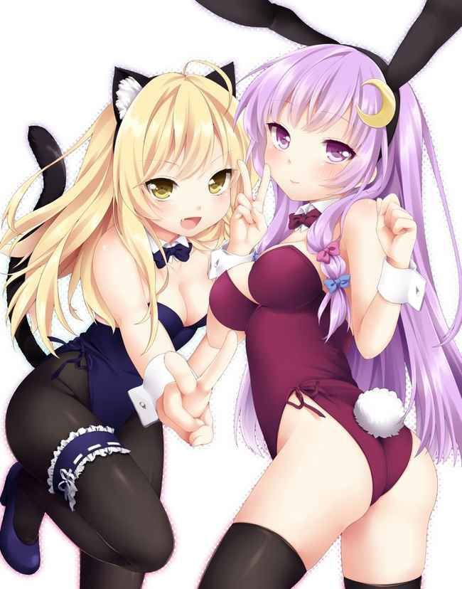 【Erotic Anime Summary】 Erotic image collection of beautiful women and beautiful girls who cosplayed as bunny girls [40 sheets] 22