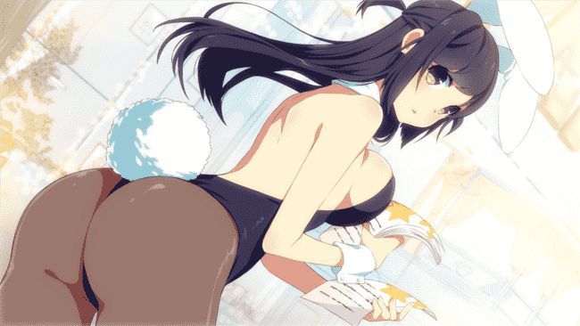 【Erotic Anime Summary】 Erotic image collection of beautiful women and beautiful girls who cosplayed as bunny girls [40 sheets] 33