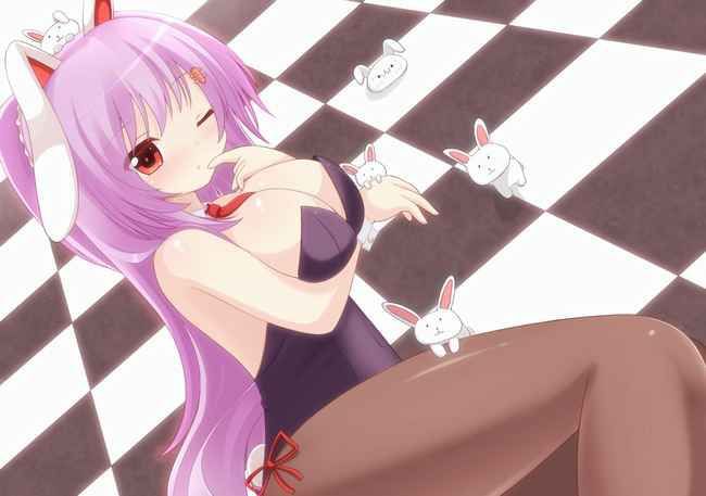 【Erotic Anime Summary】 Erotic image collection of beautiful women and beautiful girls who cosplayed as bunny girls [40 sheets] 39