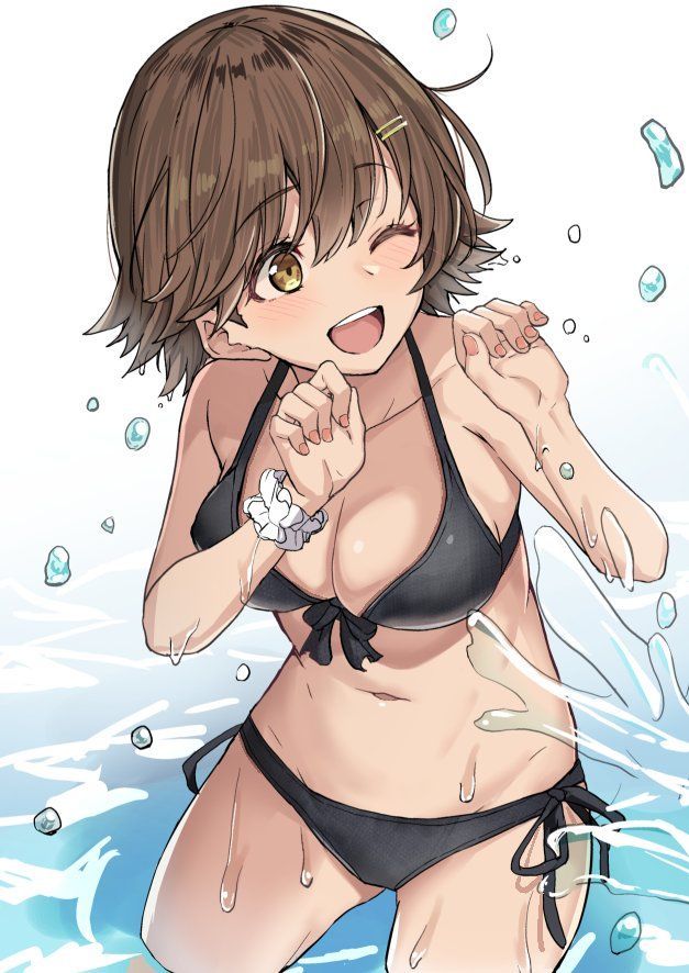 [Secondary/ZIP] Rainbow Image Summary of a cute girl is a swimsuit 24