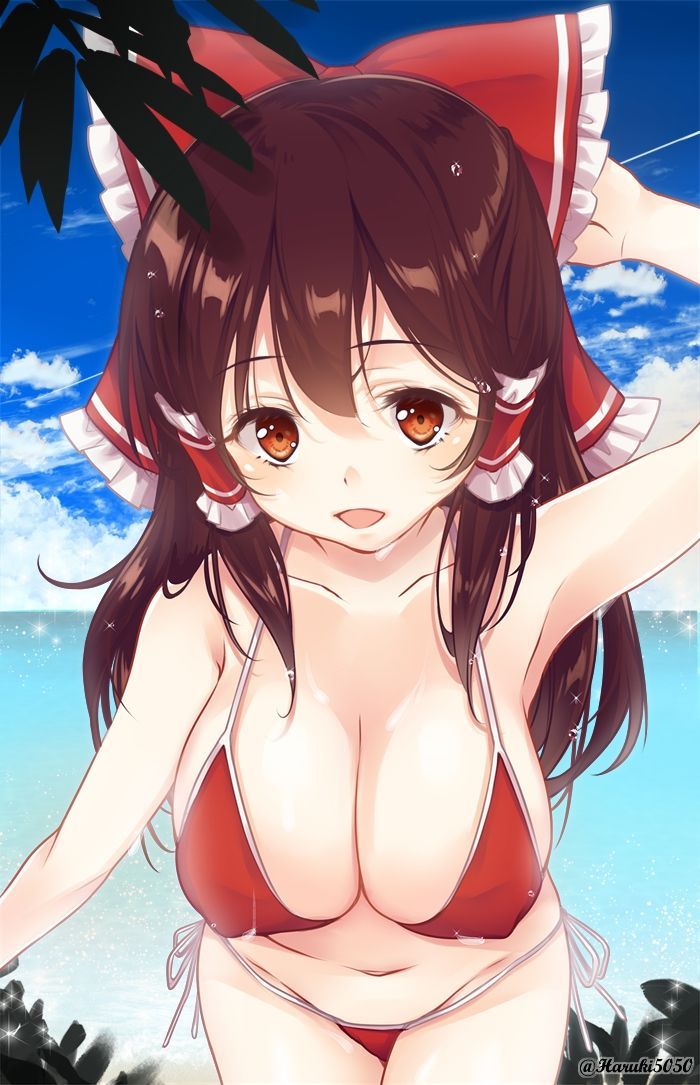 [Secondary/ZIP] Rainbow Image Summary of a cute girl is a swimsuit 25