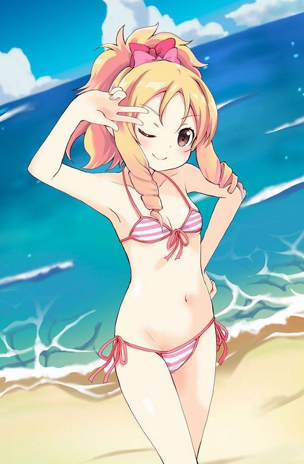 [31 Eromanga] The swimsuit image of high degree of the Elf Yamada 11