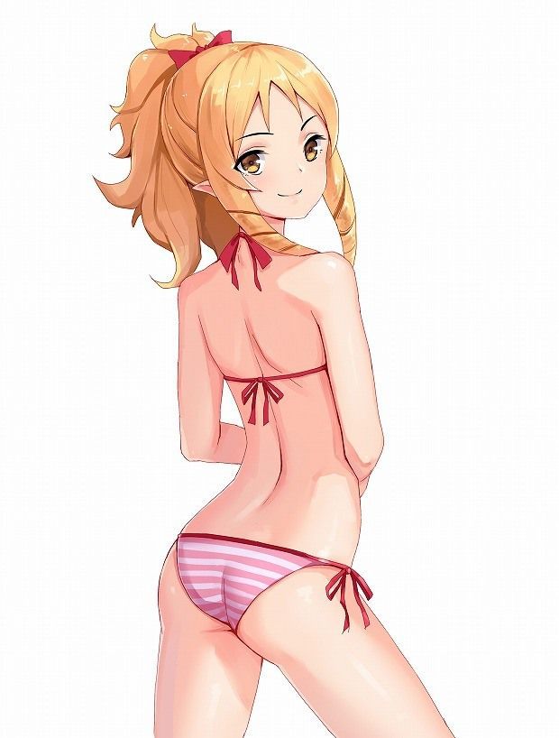 [31 Eromanga] The swimsuit image of high degree of the Elf Yamada 12